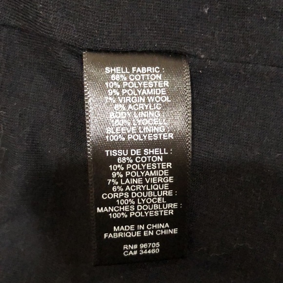 Rebecca Taylor Blazer Jacket Size 4 Cream Black Tweed - Picture 7 of 11